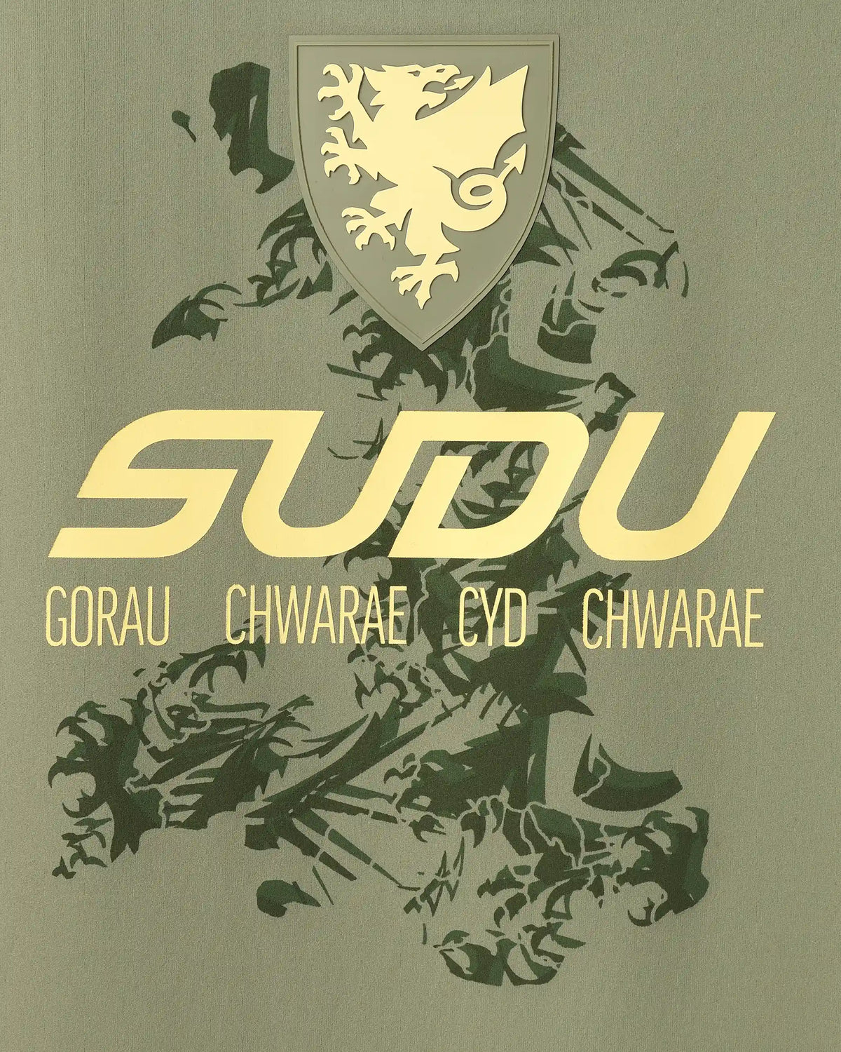 SUDU T-Shirt Wales SUDU 2026-27 Players Away Travel Logo T-Shirt