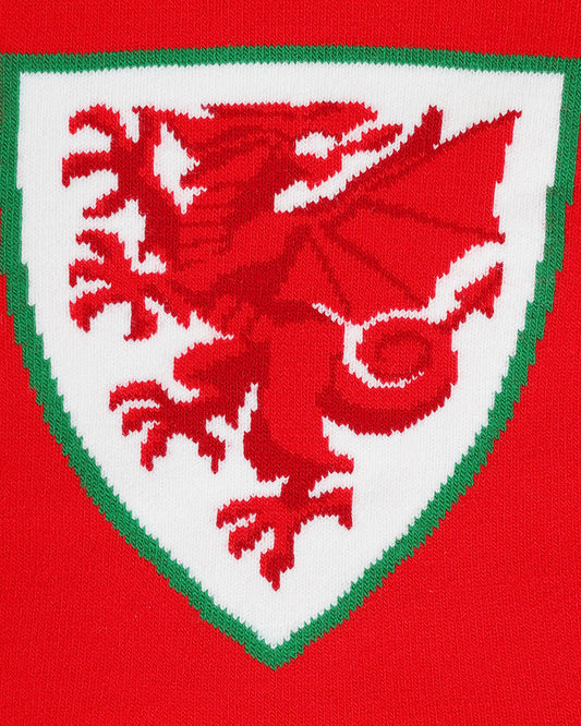 The Official Wales Football Store Scarf Bar Scarf - Green/Yellow