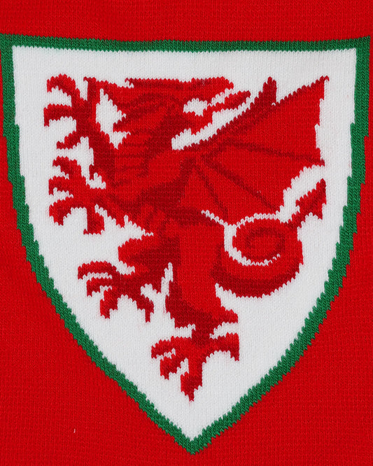 The Official Wales Football Store Scarf Bar Scarf - Red/White