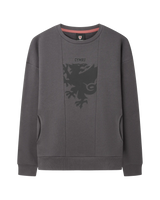 SUDU Sweatshirt Draig Crest Sweat - Charcoal