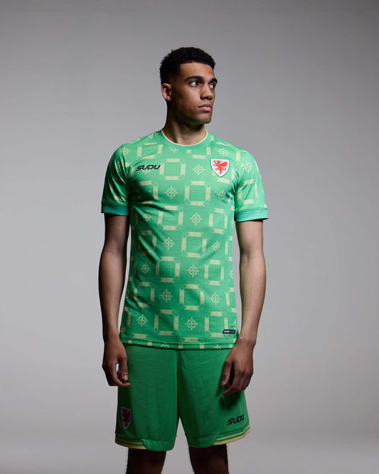 SUDU T-Shirt Wales SUDU 2026-27 Goalkeeper Shirt - Green - Adult