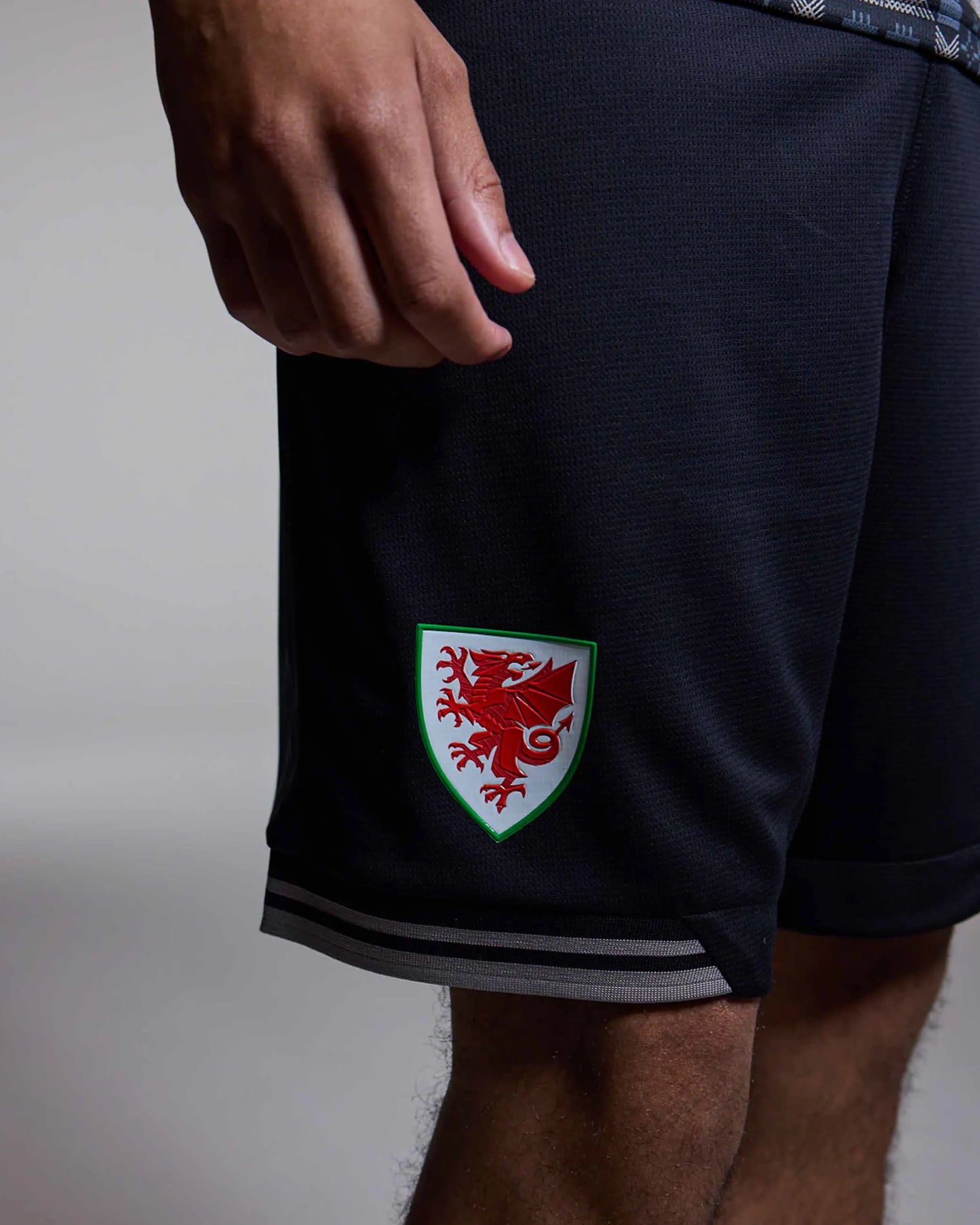SUDU Shorts Wales SUDU 2026-28 Goalkeeper Short  - Black - Adult