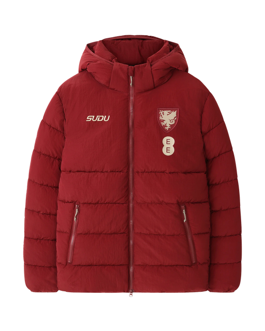 SUDU Jacket Wales SUDU 2026-28 Players Home Travel Padded Jacket
