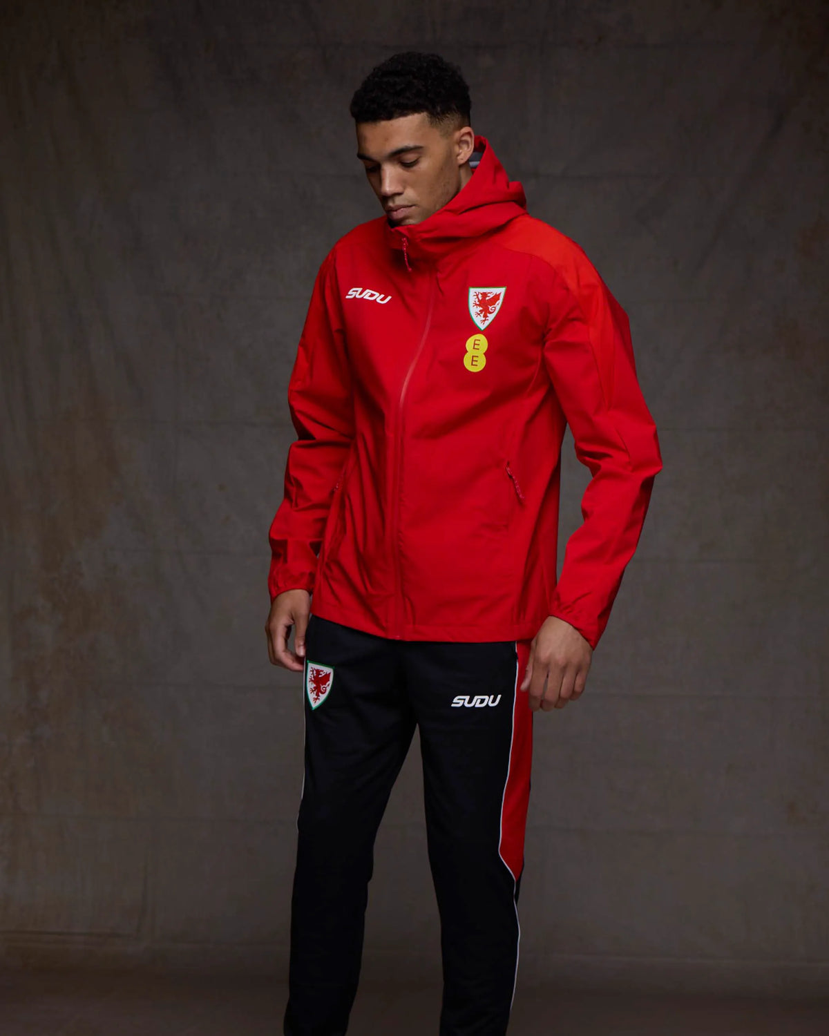 SUDU Jacket Wales SUDU 2026-28 Players Home Training Lightweight Jacket