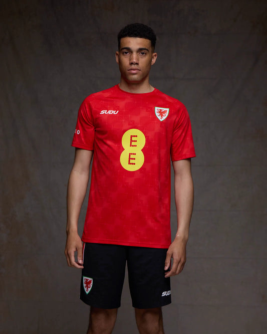 SUDU T-Shirt Wales SUDU 2026-28 Players Home Training T-Shirt
