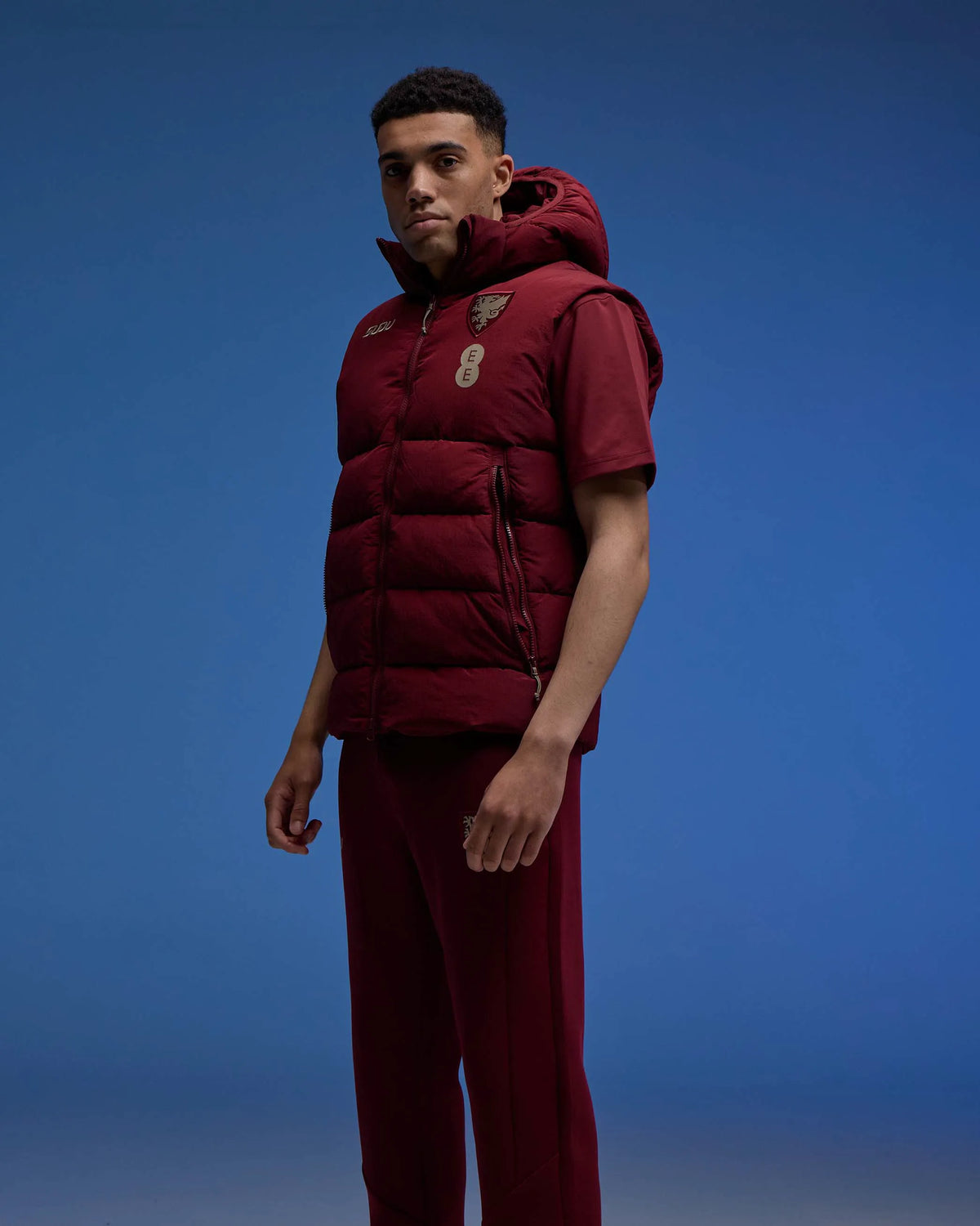 SUDU Gilet Wales SUDU 2026-28 Players Home Travel Gilet