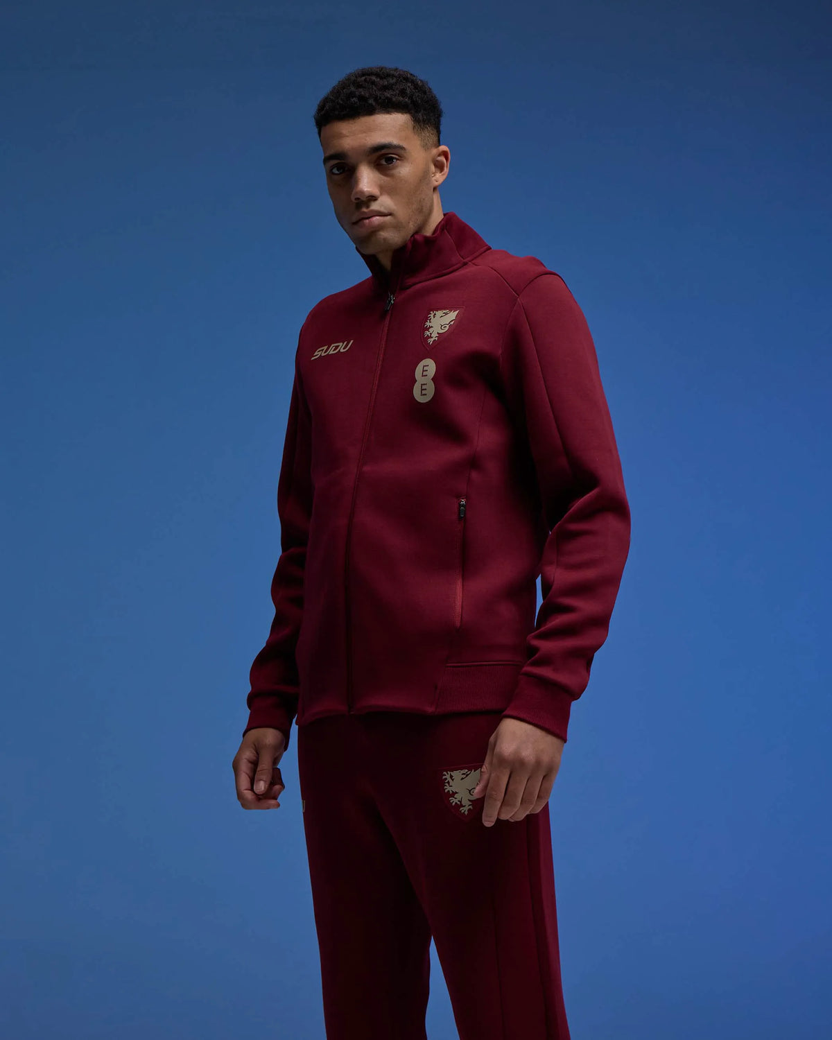 SUDU Jacket Wales SUDU 2026-28 Players Home Travel Jacket