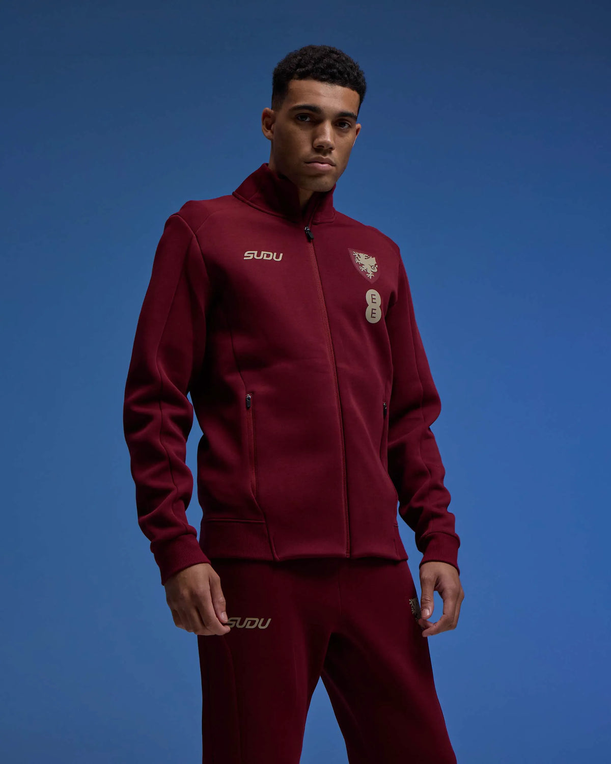 SUDU Jacket Wales SUDU 2026-28 Players Home Travel Jacket