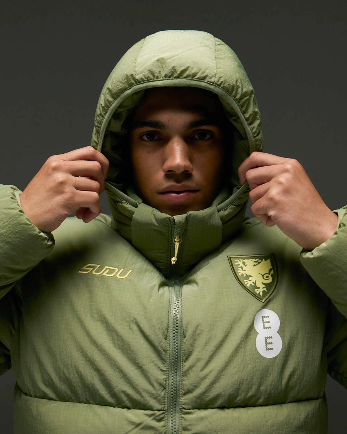 SUDU Jacket Wales SUDU 2026-27 Players Away Travel Padded Jacket