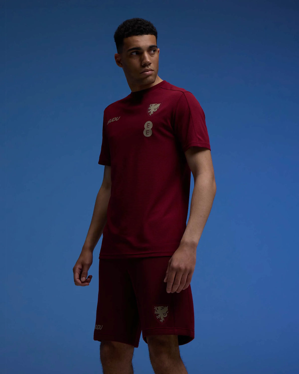 SUDU T-Shirt Wales SUDU 2026-28 Players Home Travel T-Shirt