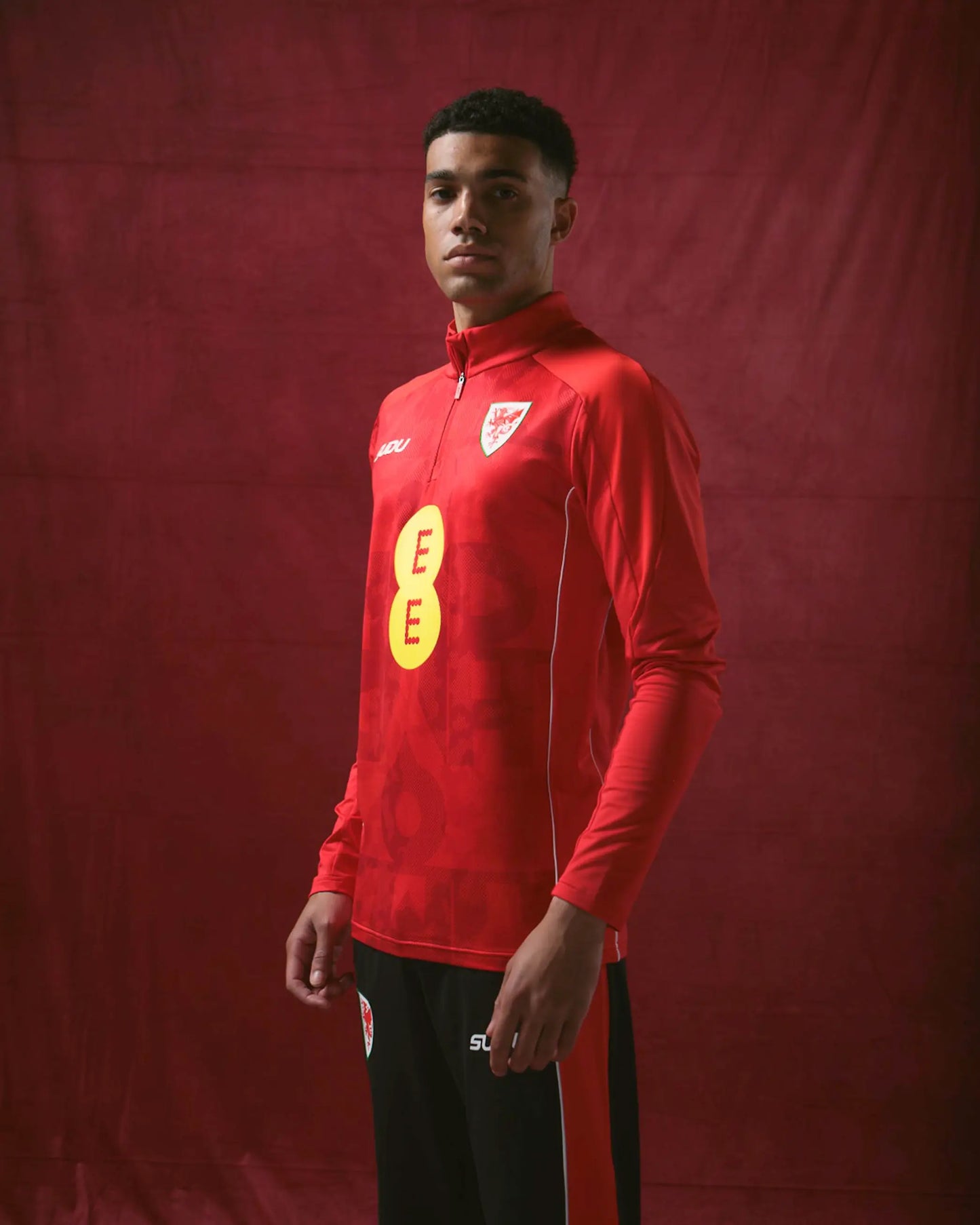 SUDU 1/4 Zip Wales SUDU 2026-28 Home Pre Match 1/4 Zip