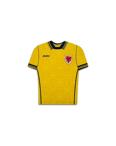 Football Association Wales Away Kit Magnet - Yellow