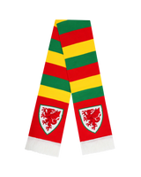 The Official Wales Football Store Scarf Bar Scarf - Green/Yellow
