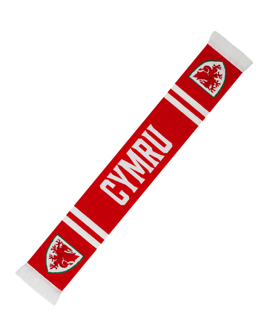 The Official Wales Football Store Scarf CYMRU Bar Scarf
