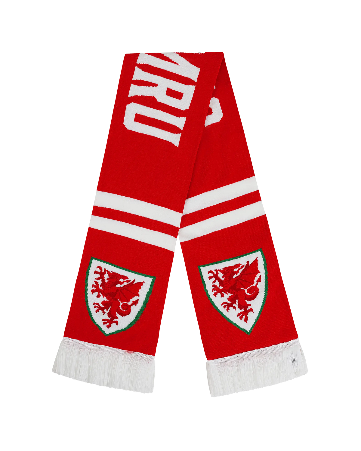 The Official Wales Football Store Scarf CYMRU Bar Scarf