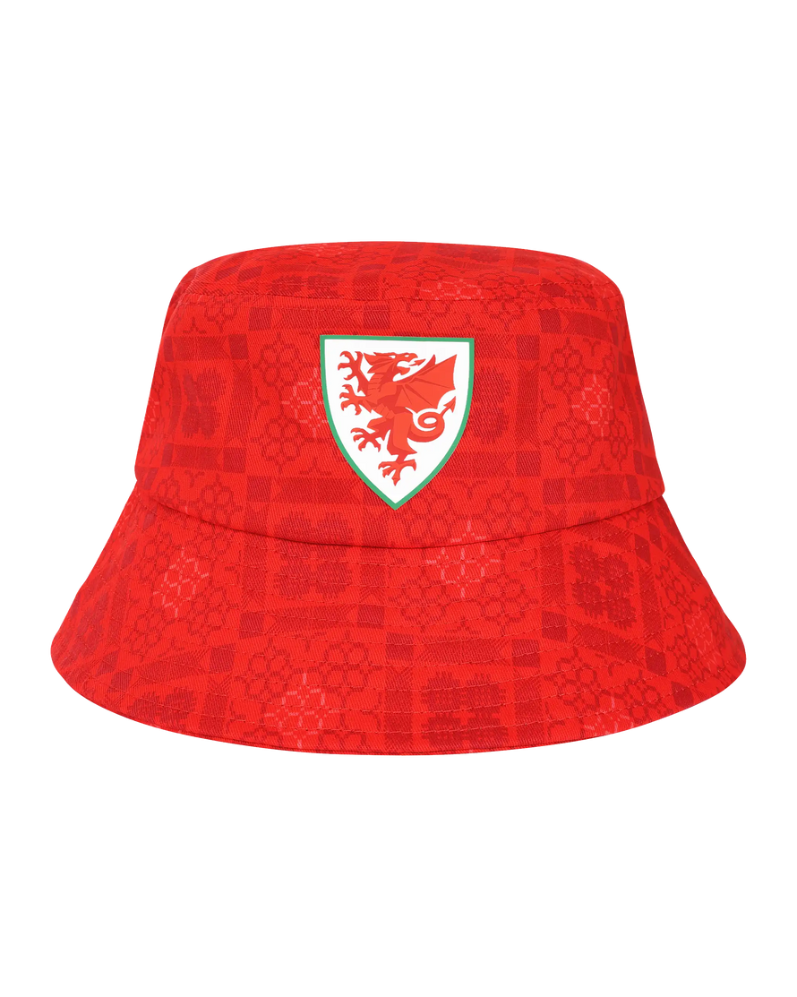 SUDU Hat Wales SUDU 2026-28 Home Kit Bucket Hat - Adults