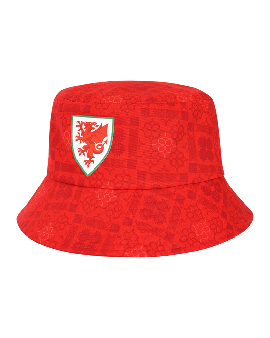 SUDU Hat Wales SUDU 2026-28 Home Kit Bucket Hat - Junior