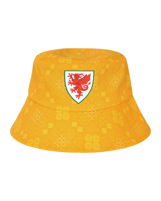 Football Association Wales Hat Wales SUDU 2026-27 Away Kit Bucket Hat - Adults
