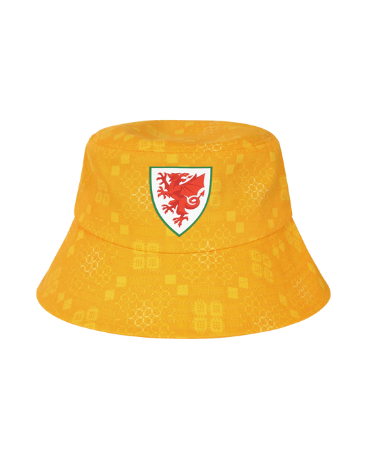Football Association Wales Hat Wales SUDU 2026-27 Away Kit Bucket Hat - Junior