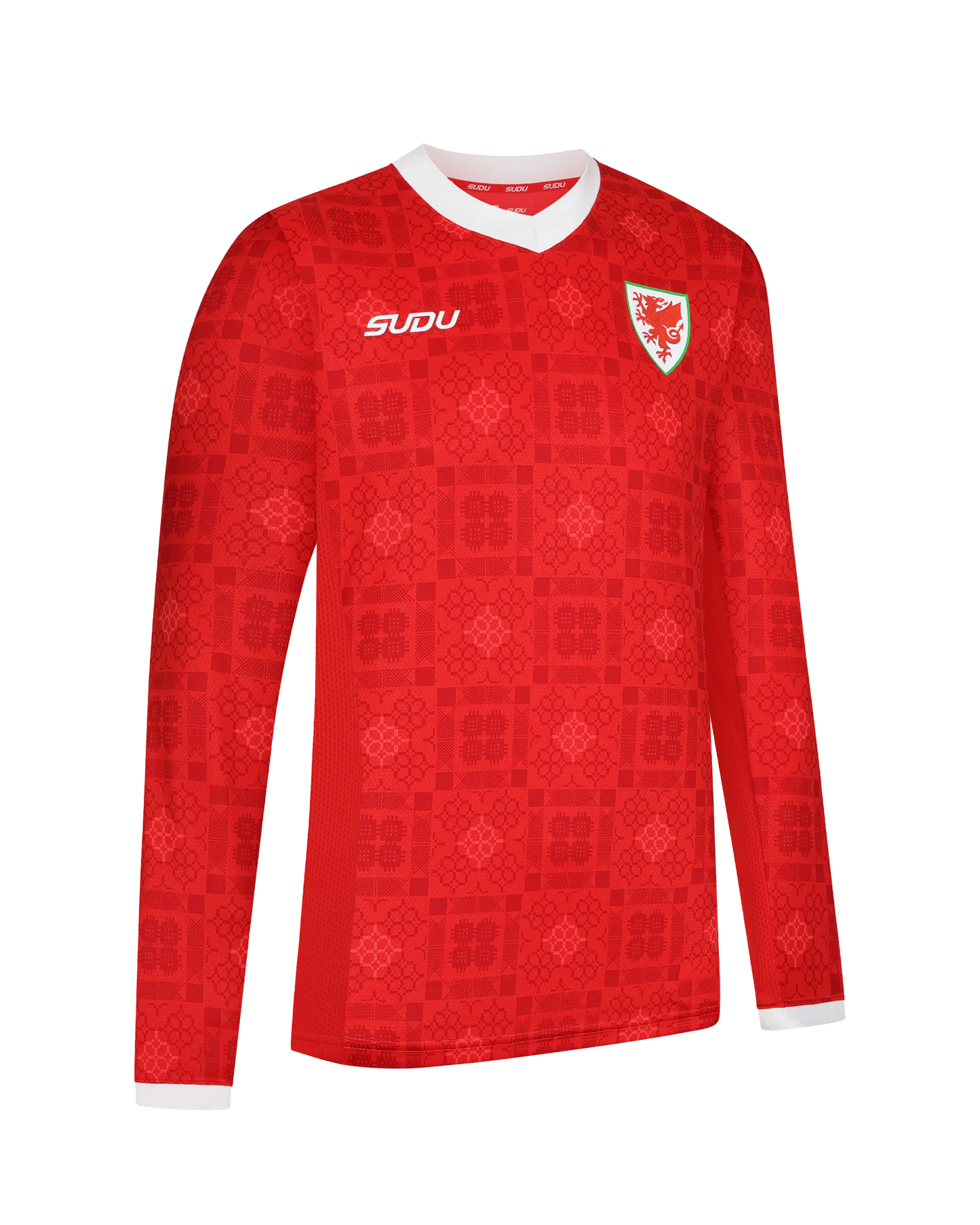 SUDU Long Sleeve T-Shirt Wales SUDU 2026-28 Home Shirt - Adult - Long Sleeve