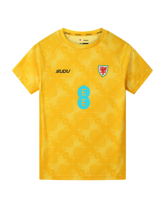 Wales SUDU 2026-27 Players Away Training T-Shirt - Junior