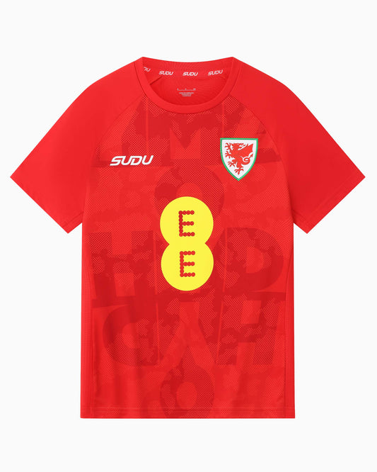 SUDU T-Shirt Wales SUDU 2026-28 Home Pre Match T-Shirt -Womens