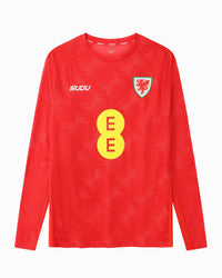 SUDU T-Shirt Wales SUDU 2026-28 Players Home Training Long Sleeved T-Shirt