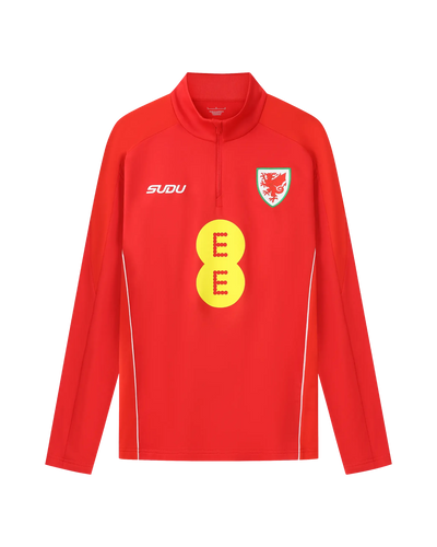 SUDU 1/4 Zip Wales SUDU 2026-28 Players Home Training 1/4 Zip - Junior