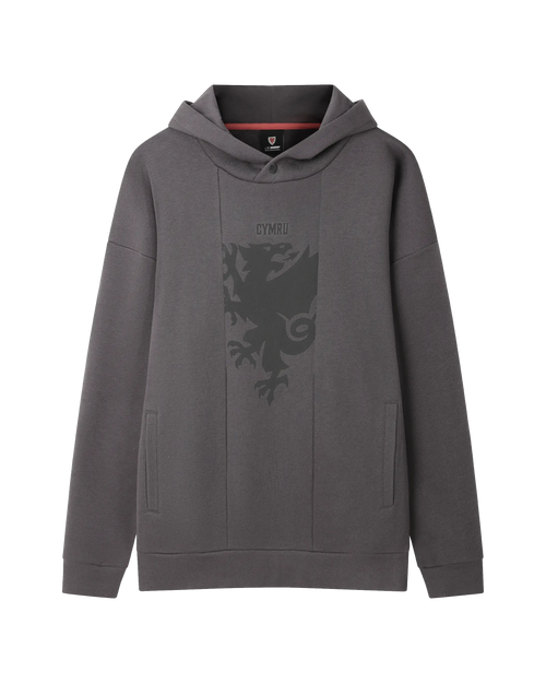 SUDU Hoodie Draig Crest Hoodie - Charcoal