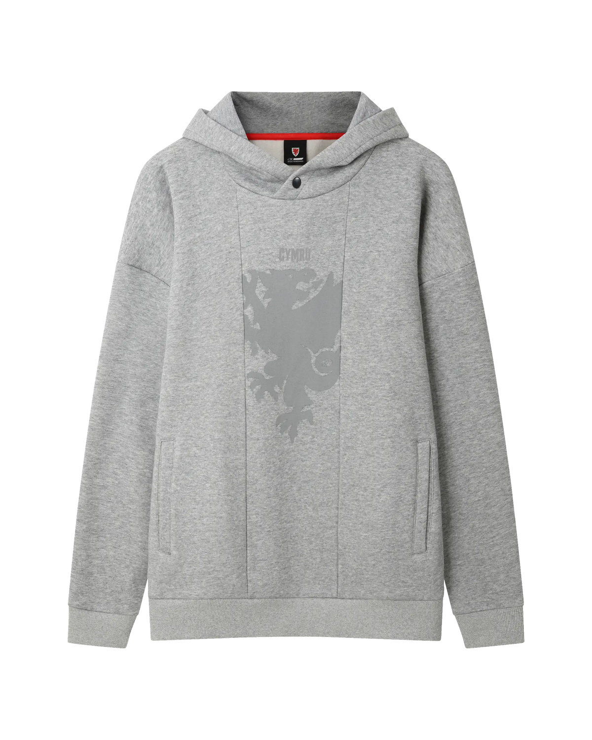 SUDU Hoodie Draig Crest Hoodie - Grey
