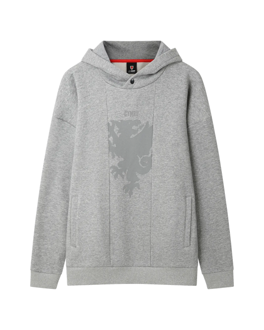 SUDU Hoodie Draig Crest Hoodie - Grey