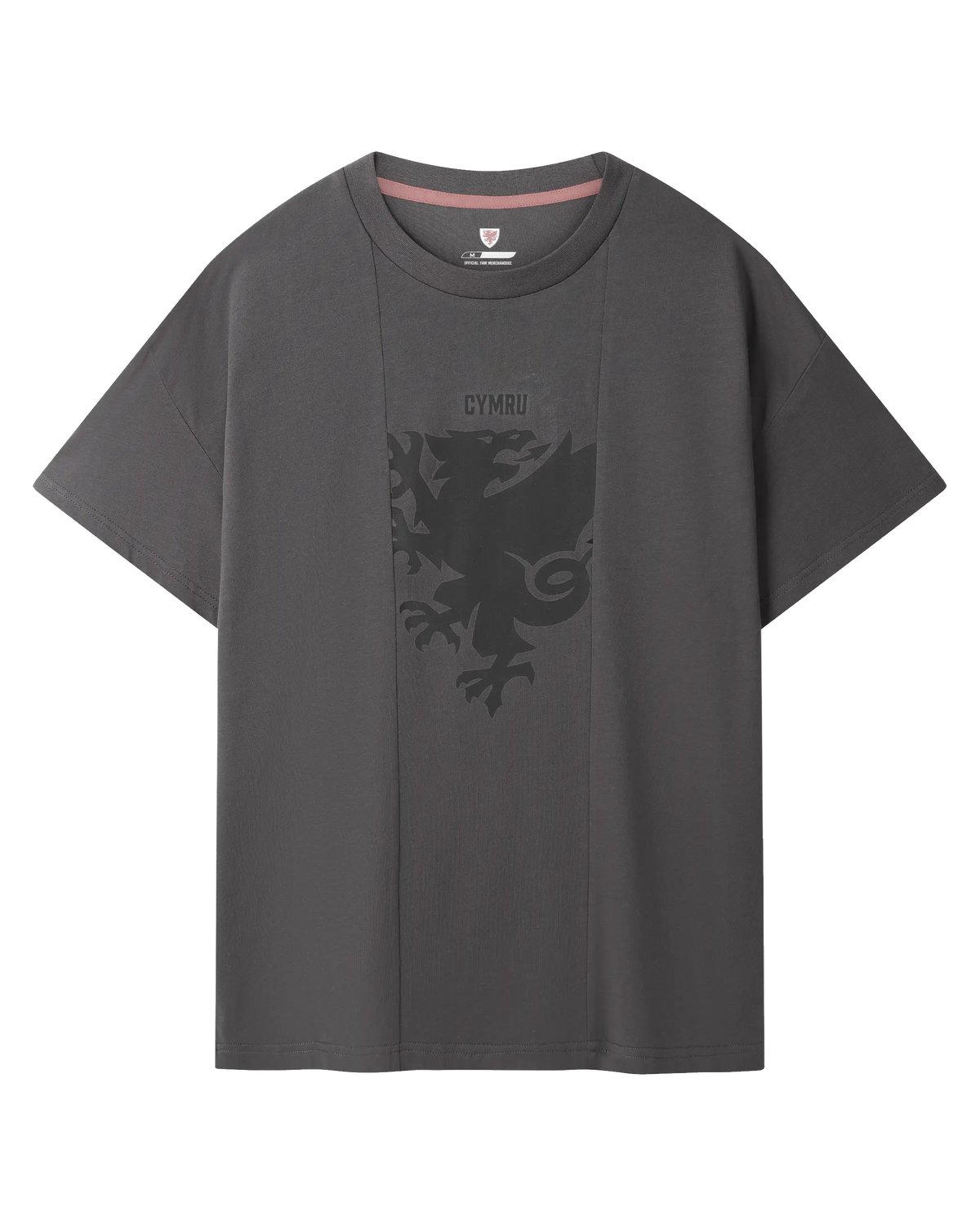 SUDU T-Shirt Draig Crest T-Shirt - Charcoal