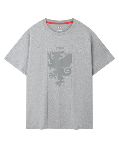 SUDU T-Shirt Draig Crest T-Shirt - Grey
