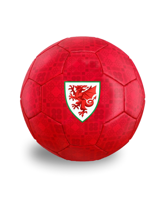 FAW Football Home Kit Football - Red - Size 5