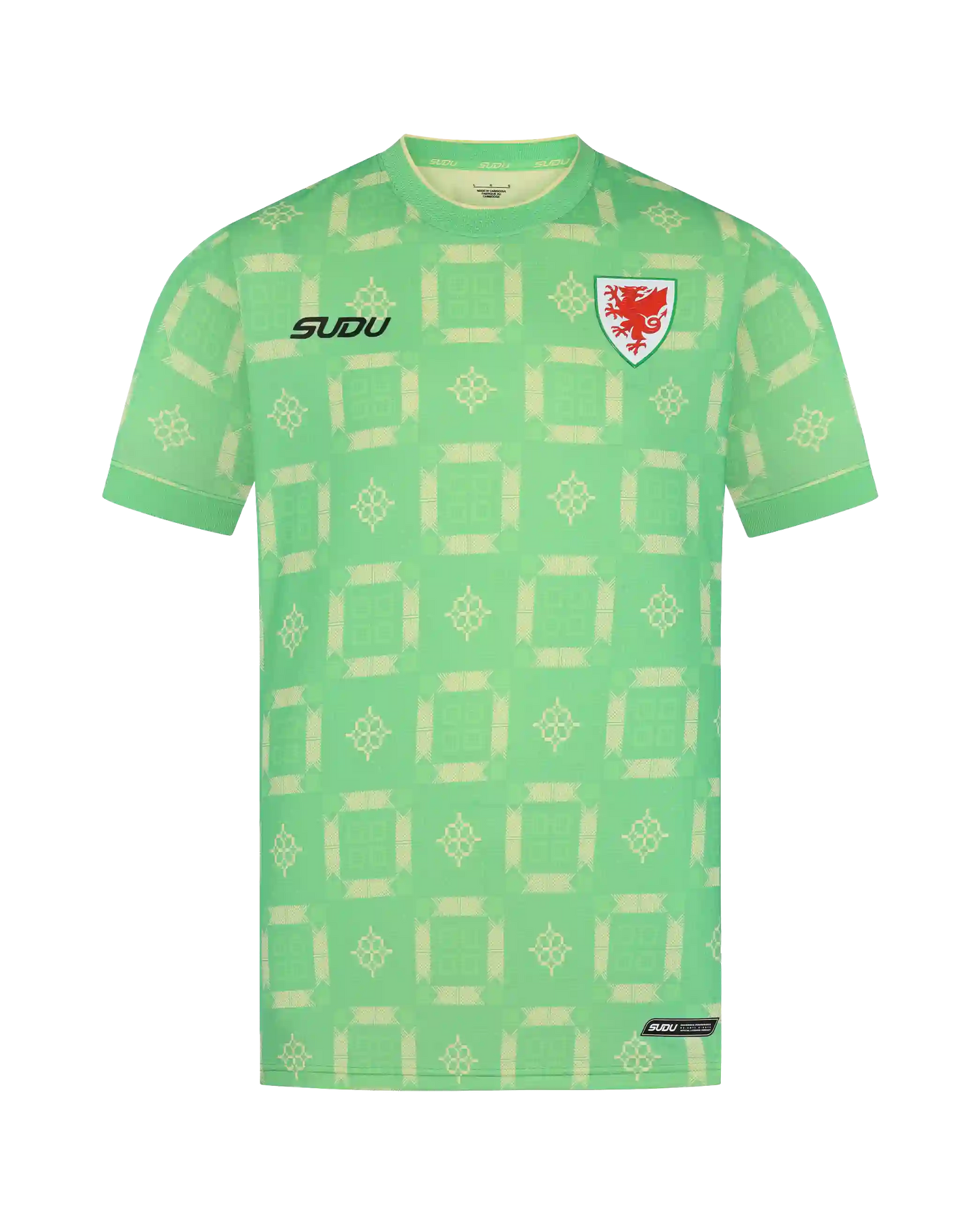 SUDU T-Shirt Wales SUDU 2026-27 Goalkeeper Shirt - Green - Junior