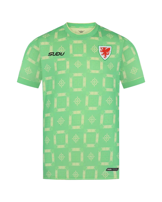 SUDU T-Shirt Wales SUDU 2026-27 Goalkeeper Shirt - Green - Junior