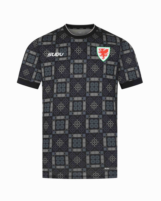 SUDU T-Shirt Wales SUDU 2026-28 Goalkeeper Shirt Black - Adult