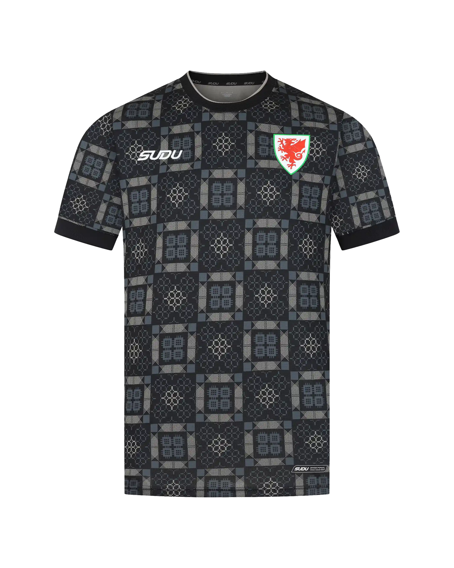 SUDU T-Shirt Wales SUDU 2026-28 Goalkeeper Shirt - Black - Junior