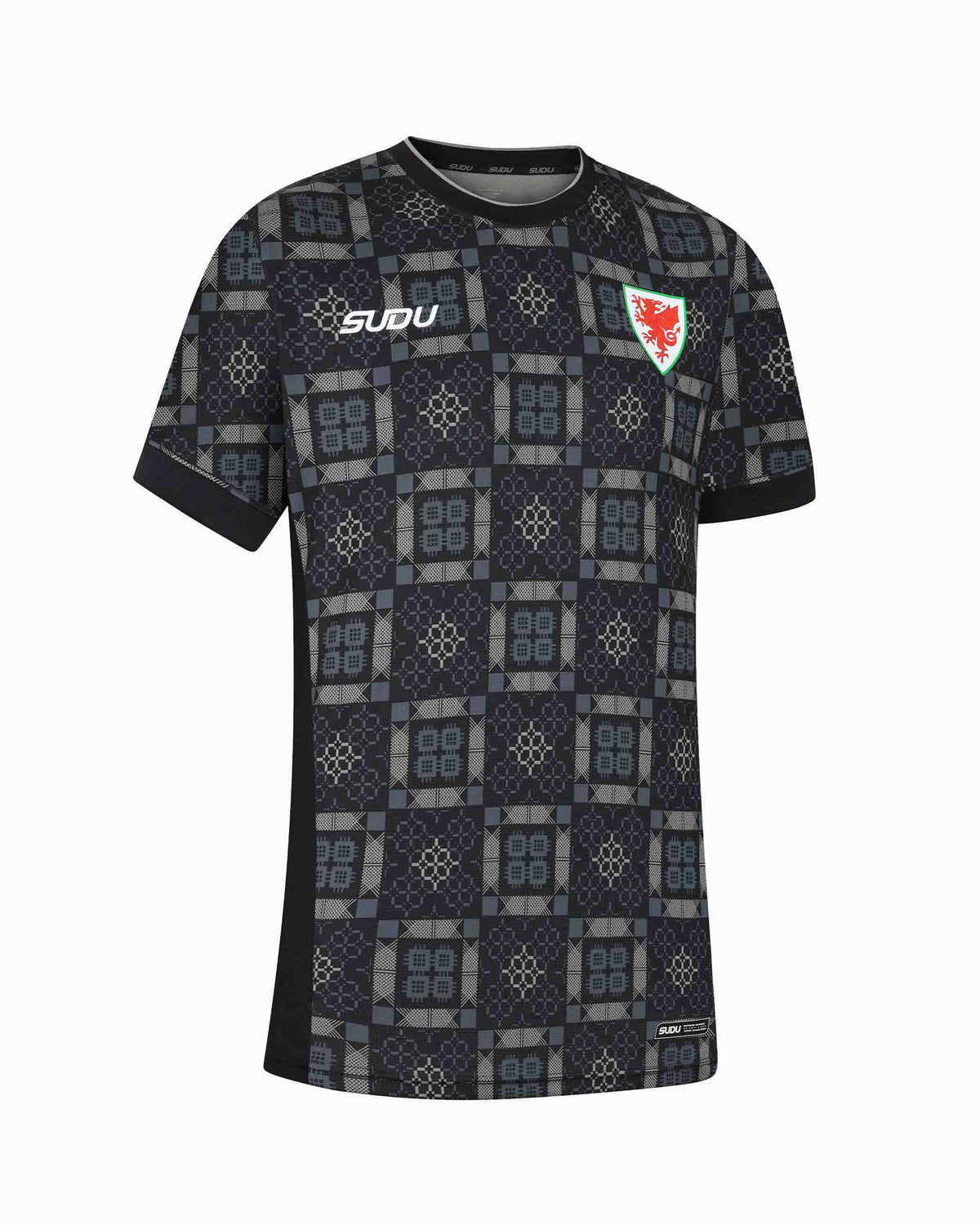SUDU T-Shirt Wales SUDU 2026-28 Goalkeeper Shirt Black - Adult