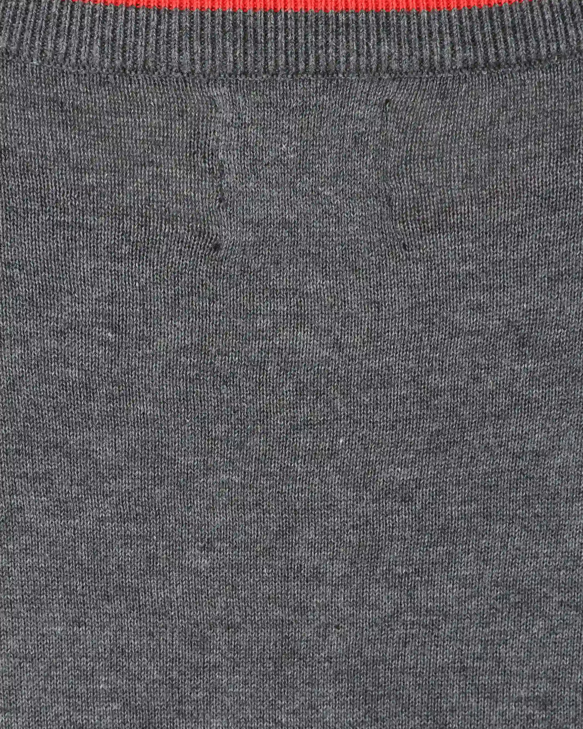 SUDU Sweatshirt 1876 Knitted Crew Neck Sweat - Charcoal