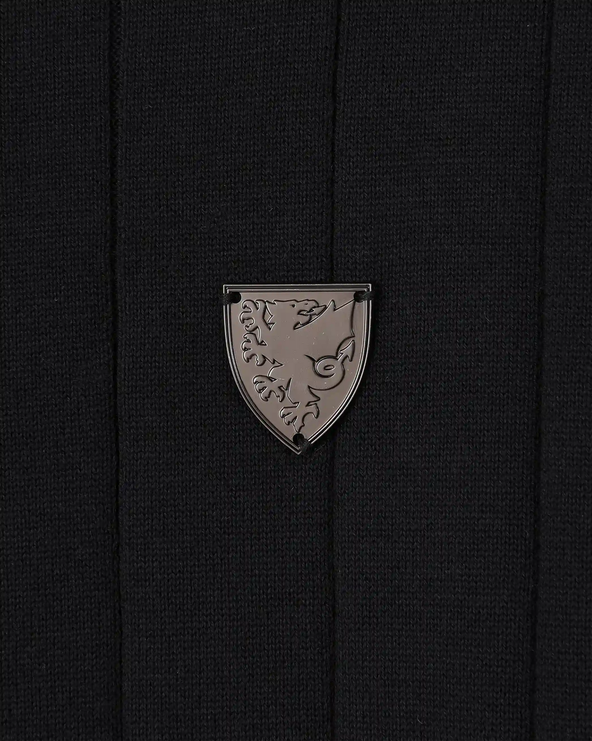 SUDU Polo 1876 Long Sleeve Knitted Polo - Black