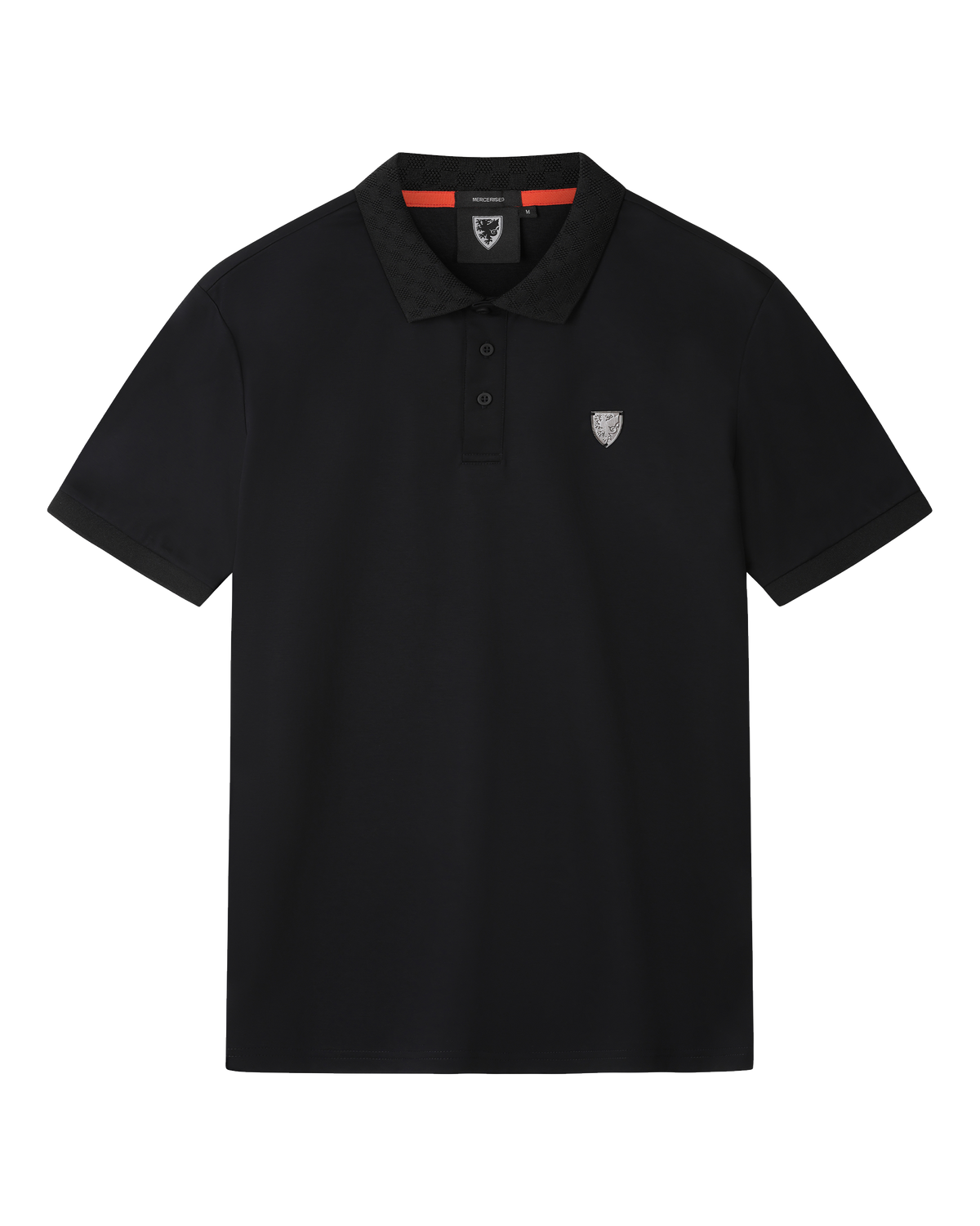 SUDU Polo 1876 Cotton Polo - Black
