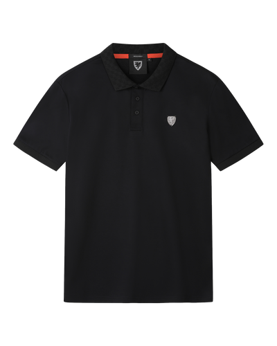 SUDU Polo 1876 Cotton Polo - Black