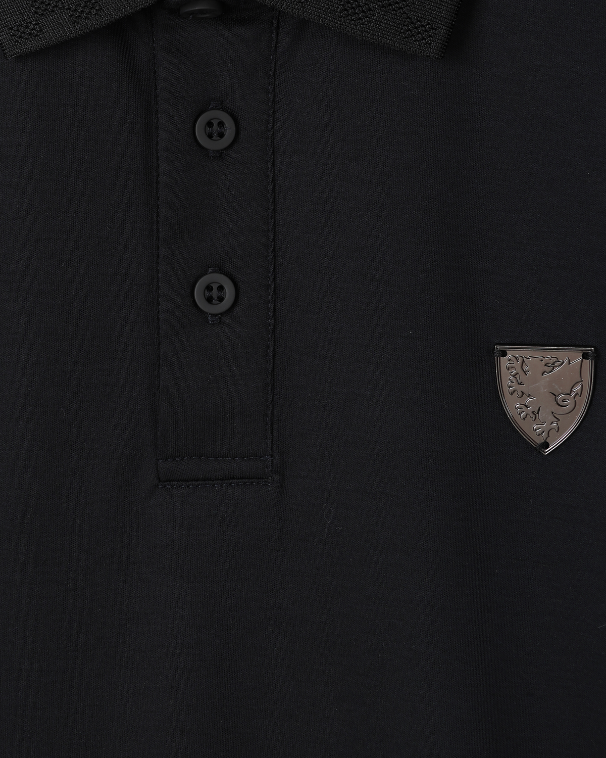 SUDU Polo 1876 Cotton Polo - Black