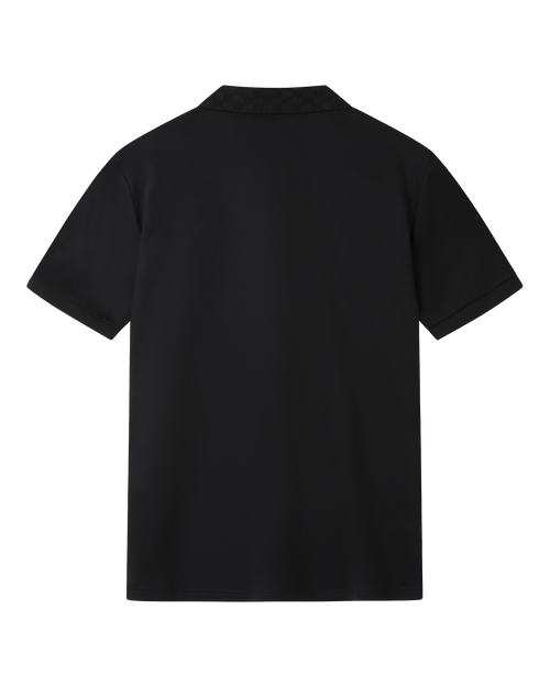 SUDU Polo 1876 Cotton Polo - Black