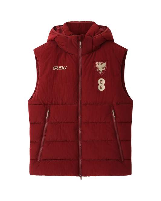 SUDU Gilet Wales SUDU 2026-28 Players Home Travel Gilet