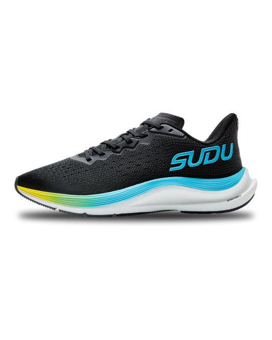 SUDU Running Shoe SRM 01 Running Shoes - Black/Light Blue