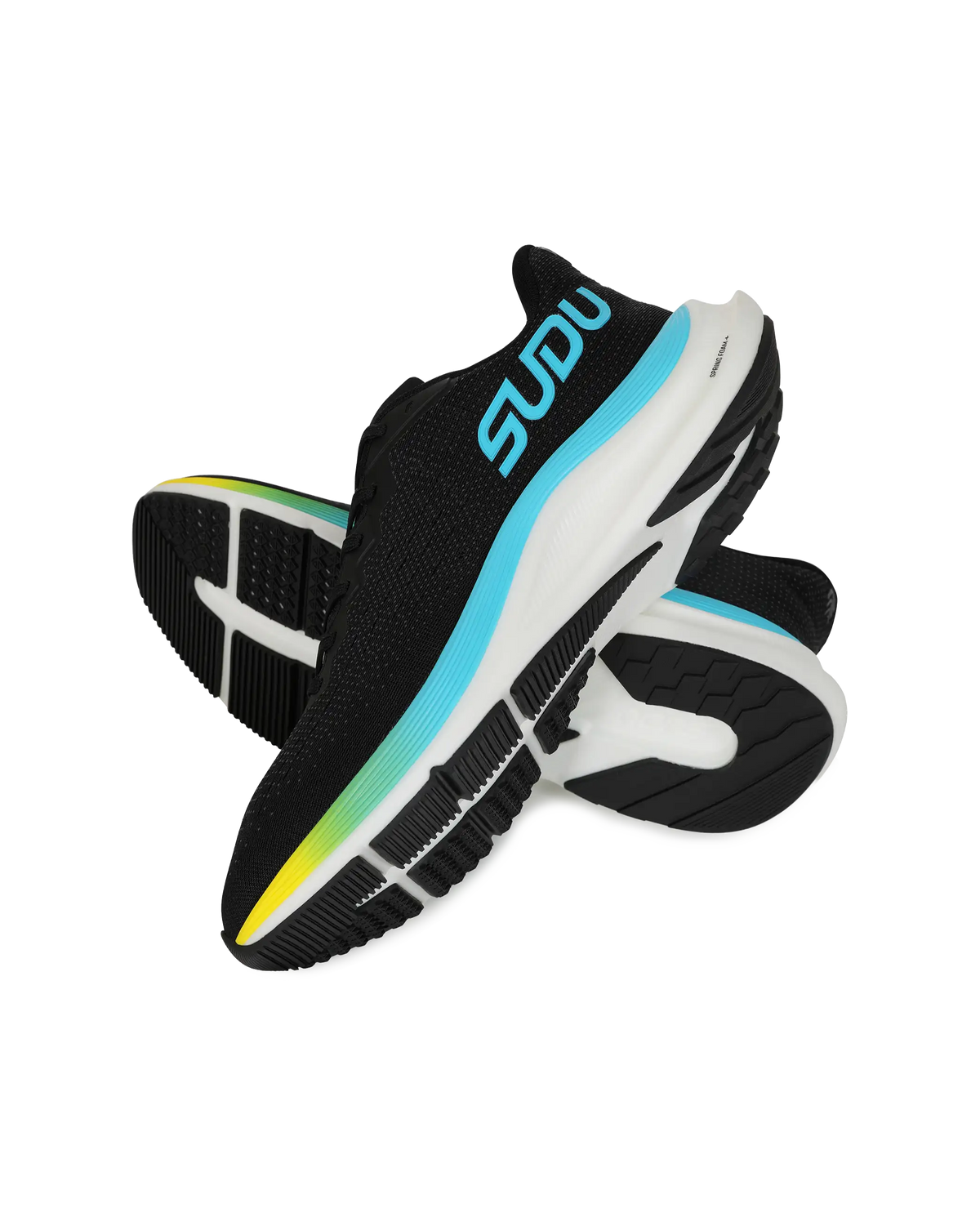 SUDU Running Shoe SRM 01 Running Shoes - Black/Light Blue