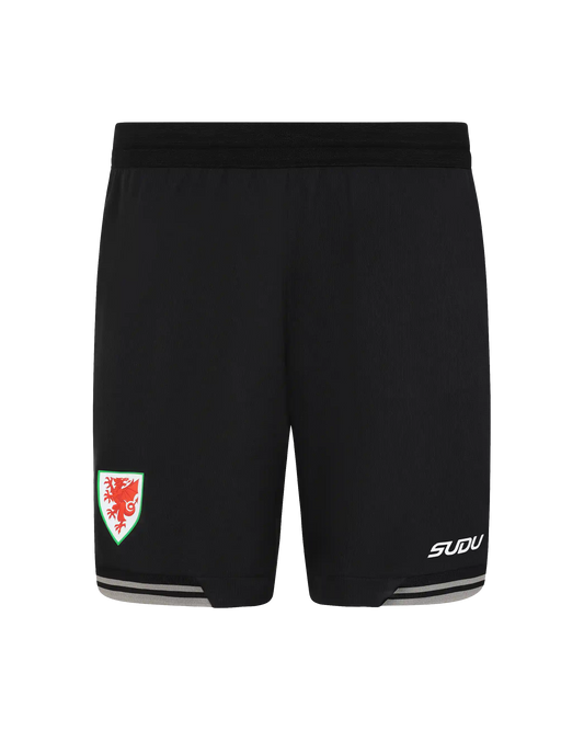 SUDU Shorts Wales SUDU 2026-28 Goalkeeper Short - Black - Junior