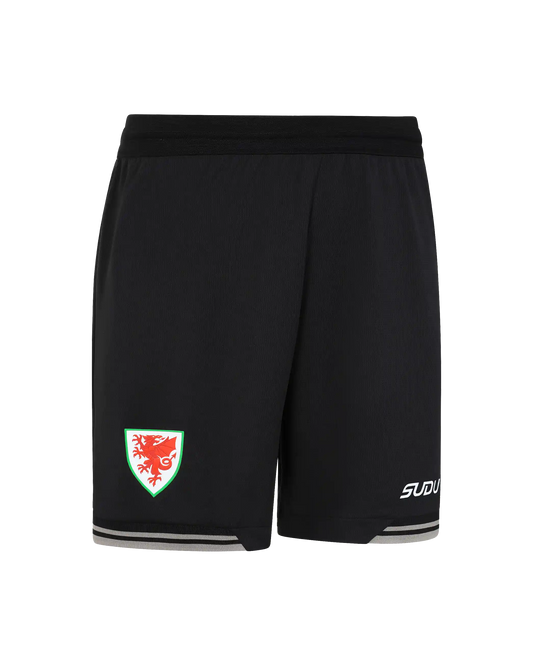 SUDU Shorts Wales SUDU 2026-28 Goalkeeper Short - Black - Junior
